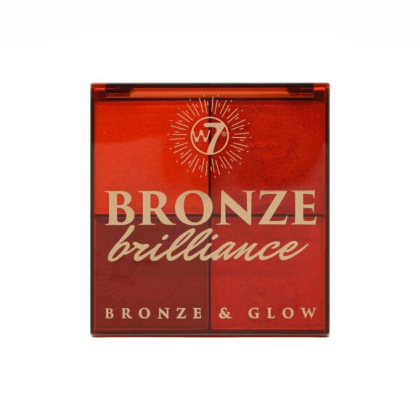 W7 - Palette Bronze Brilliance-Highlighter et Bronzeur- Light/Medium