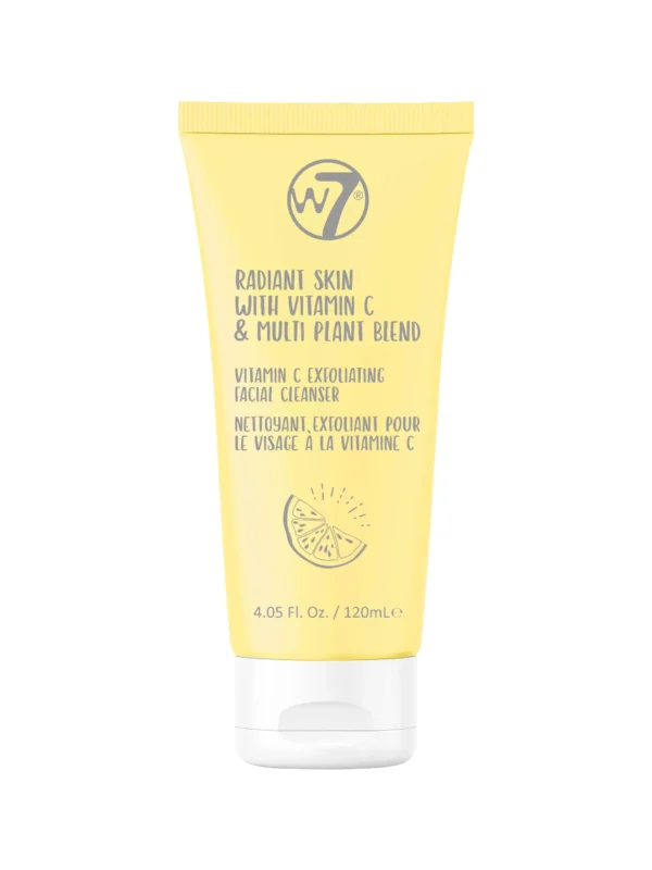 NETTOYANT EXFOLIANT POUR LE VISAGE A LA VITAMINE C RADIANT SKIN-W7